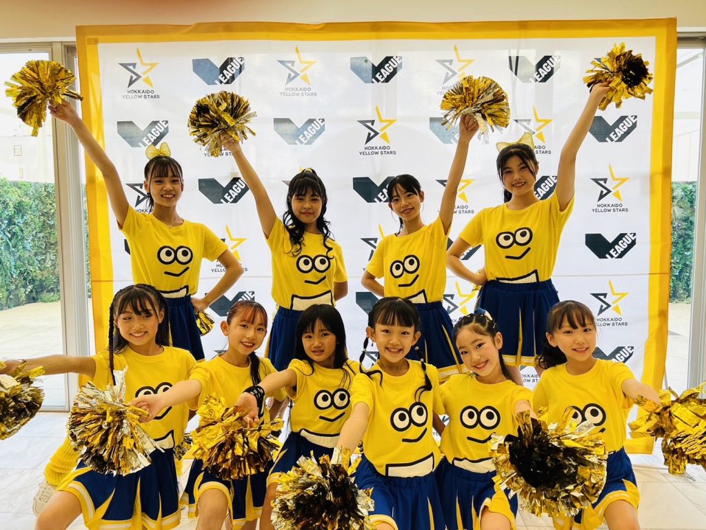 チーム公式チアチーム 『イエスタガールズ☆』結成のお知らせ