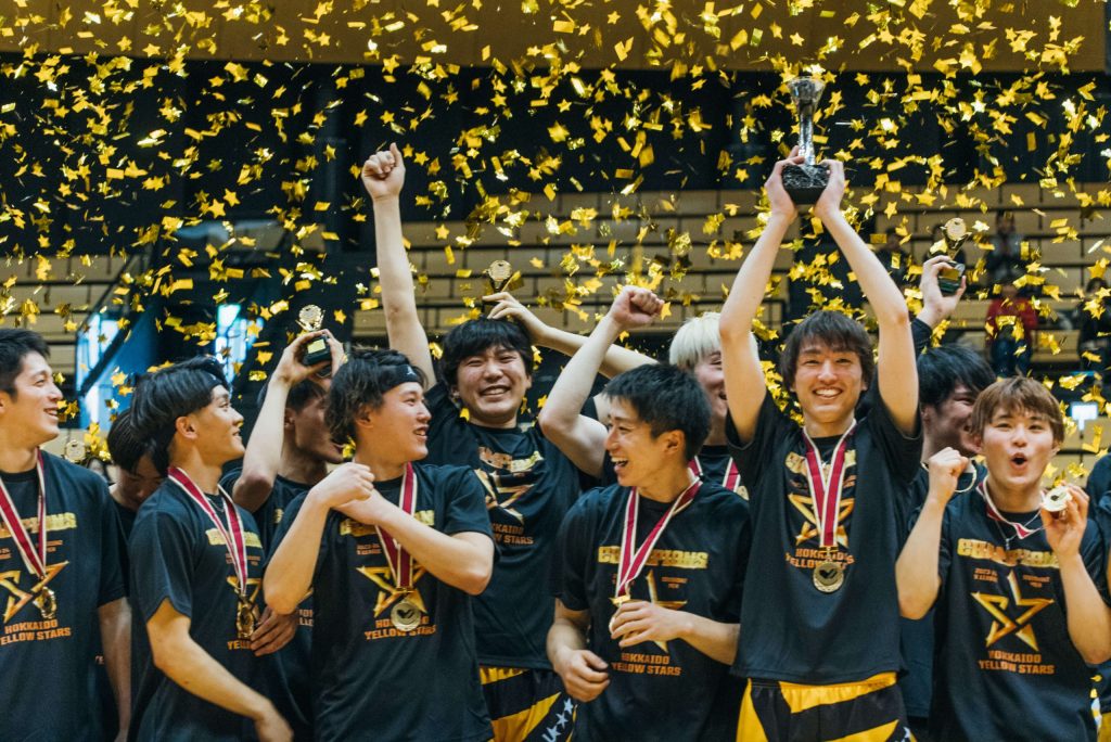 チームに新たな歴史の1ページ 「2023-24 V.LEAGUE DIVISION2 MEN」で初優勝飾る 2024年3月16日（土）の函館大会にて優勝決定