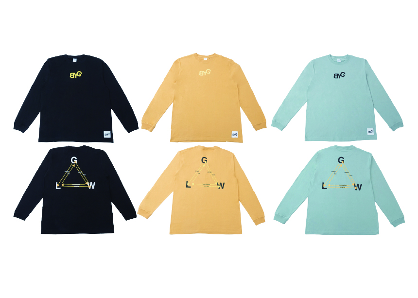 グラフ長袖Tシャツ